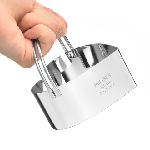 HULISEN stainless steel heart cutters maintain shape and clean easily