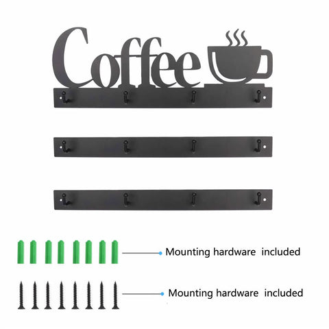 HULISEN mug storage frees cabinet space and declutters counters.