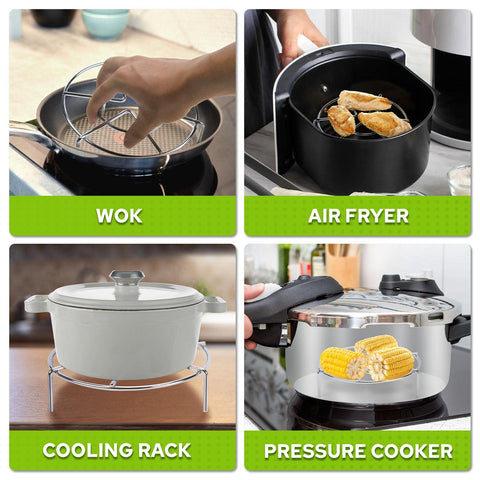 HULISEN triangle-base design provides stable support during steaming.