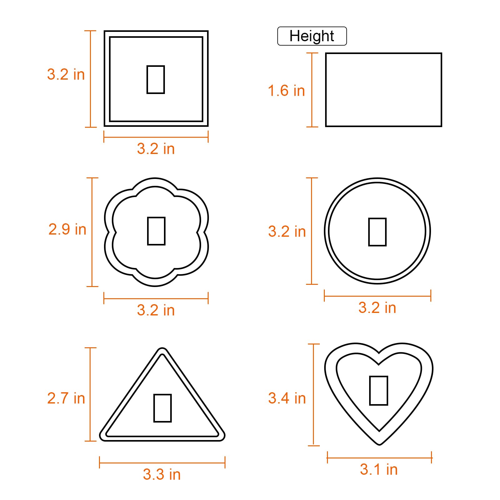 HULISEN oven safe and dishwasher safe rings simplify cleanup
