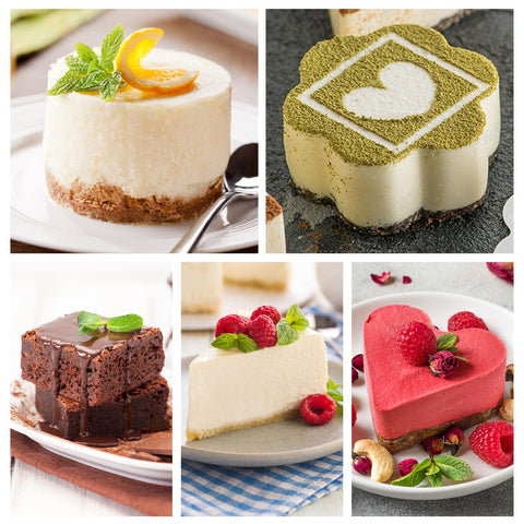 HULISEN shapes for creative plating circle heart flower square triangle