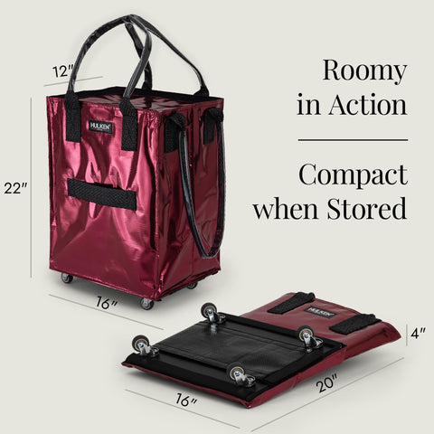 HULKEN fold-flat design stores neatly when not needed.