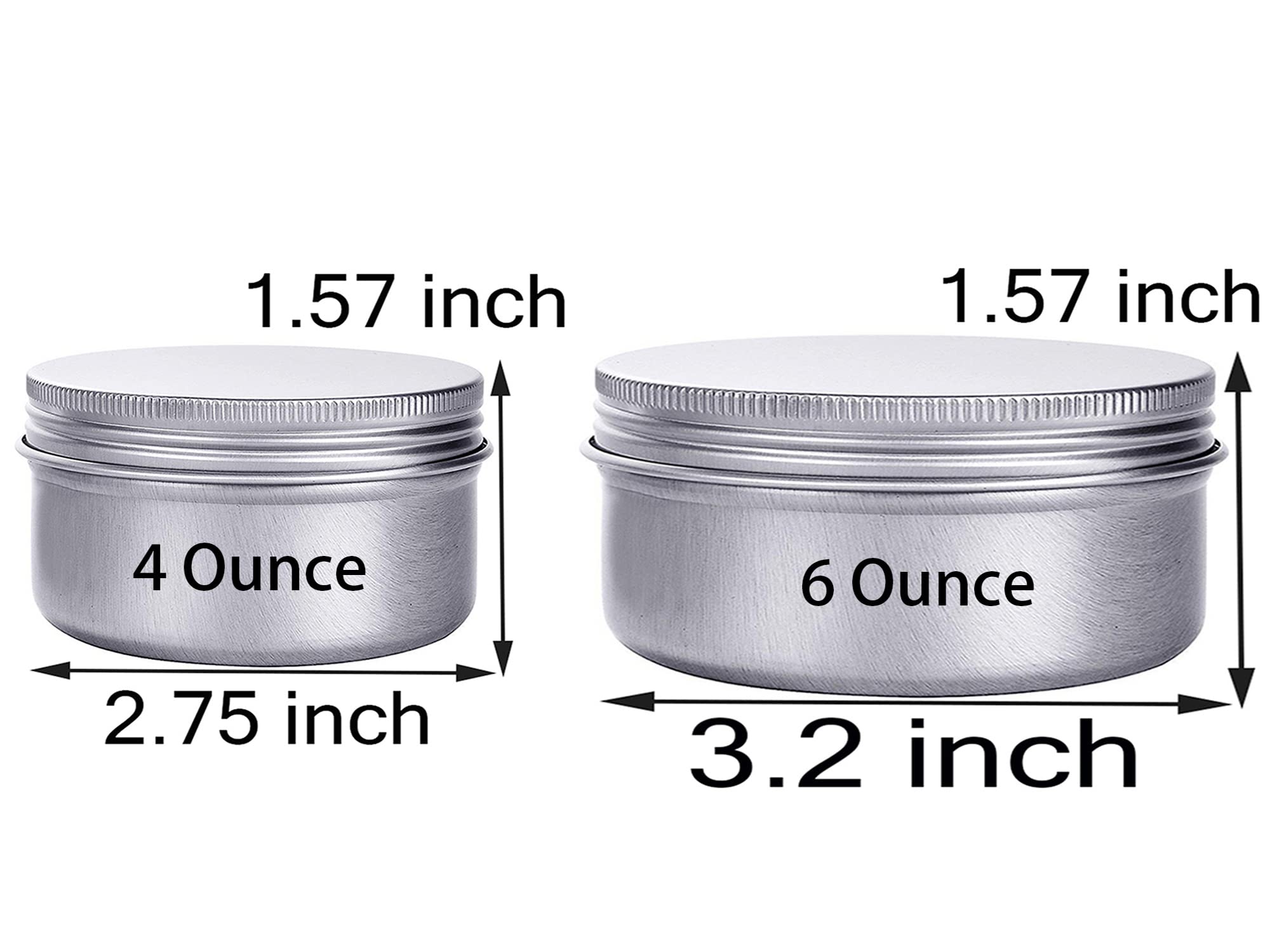 Hulless tight sealing tin lid keeps contents secure for spices.