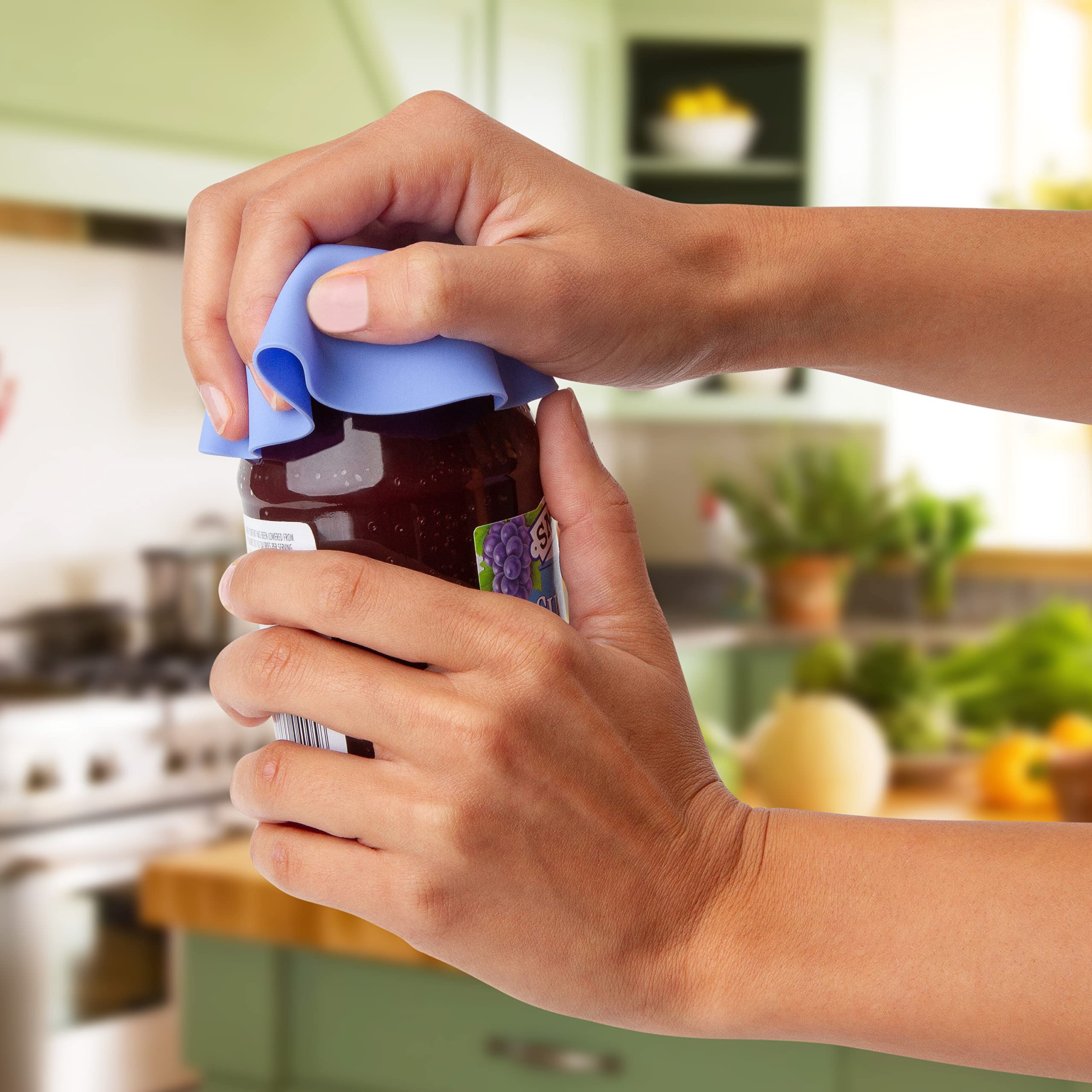 Human Intentions textured rubber grips deliver reliable jar leverage