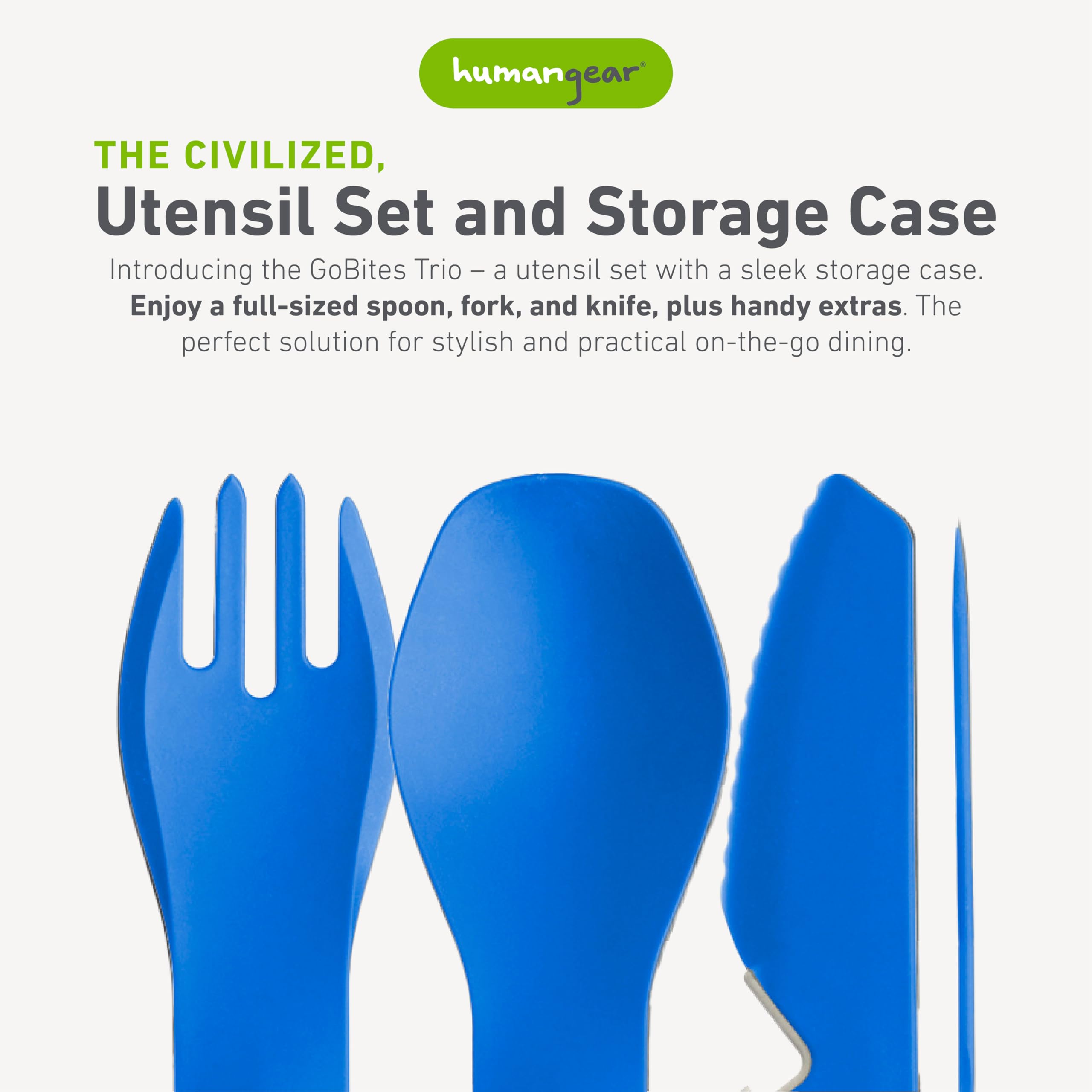 humangear GoBites Trio serrated knife cuts through poultry on camping trips.
