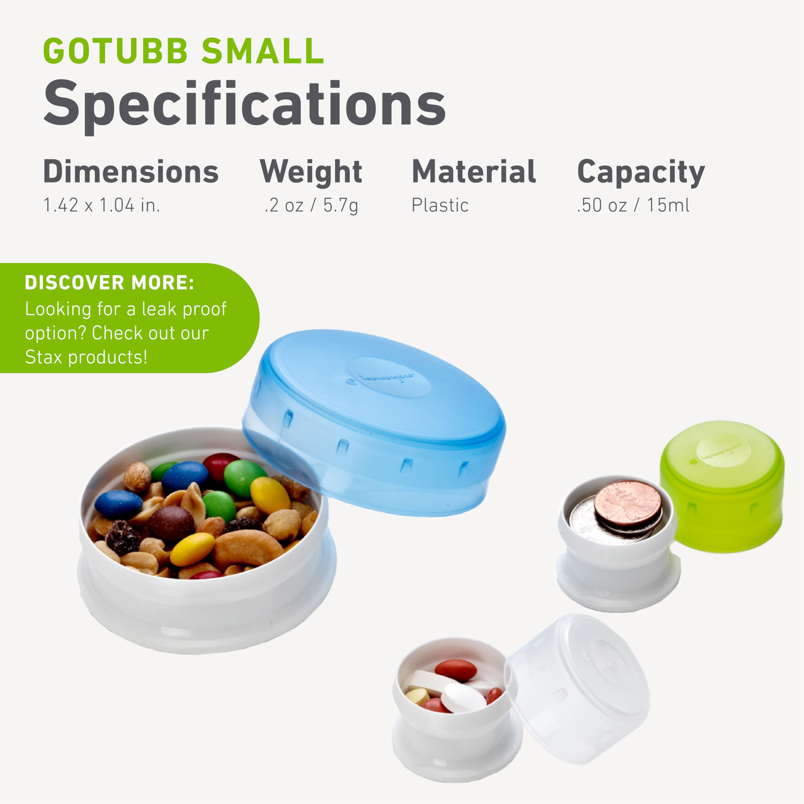 Humangear GoTubb PC-free construction supports safe everyday use.