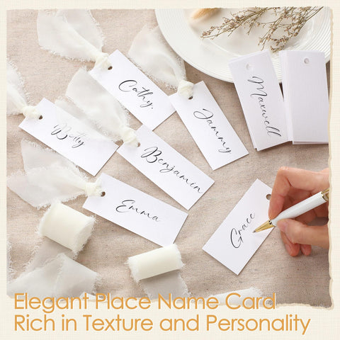 Humyoun blank cards with ink-friendly surface for clean handwriting.