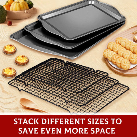 Hunnycook sheets fit most standard ovens for versatile cooking.