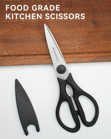 HUNTER.DUAL kitchen scissors stainless steel blades for durability and rust resistance