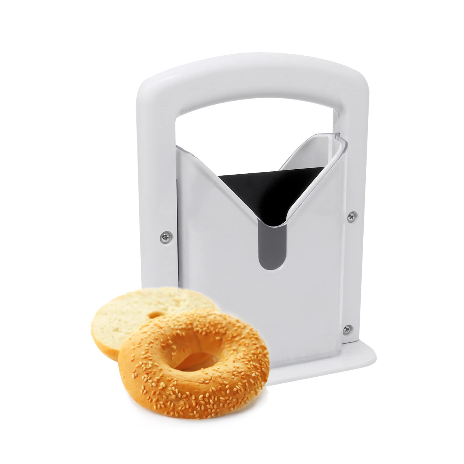 HUOZHI CZBCQ bagel slicer base offering stable support for clean bagel halves