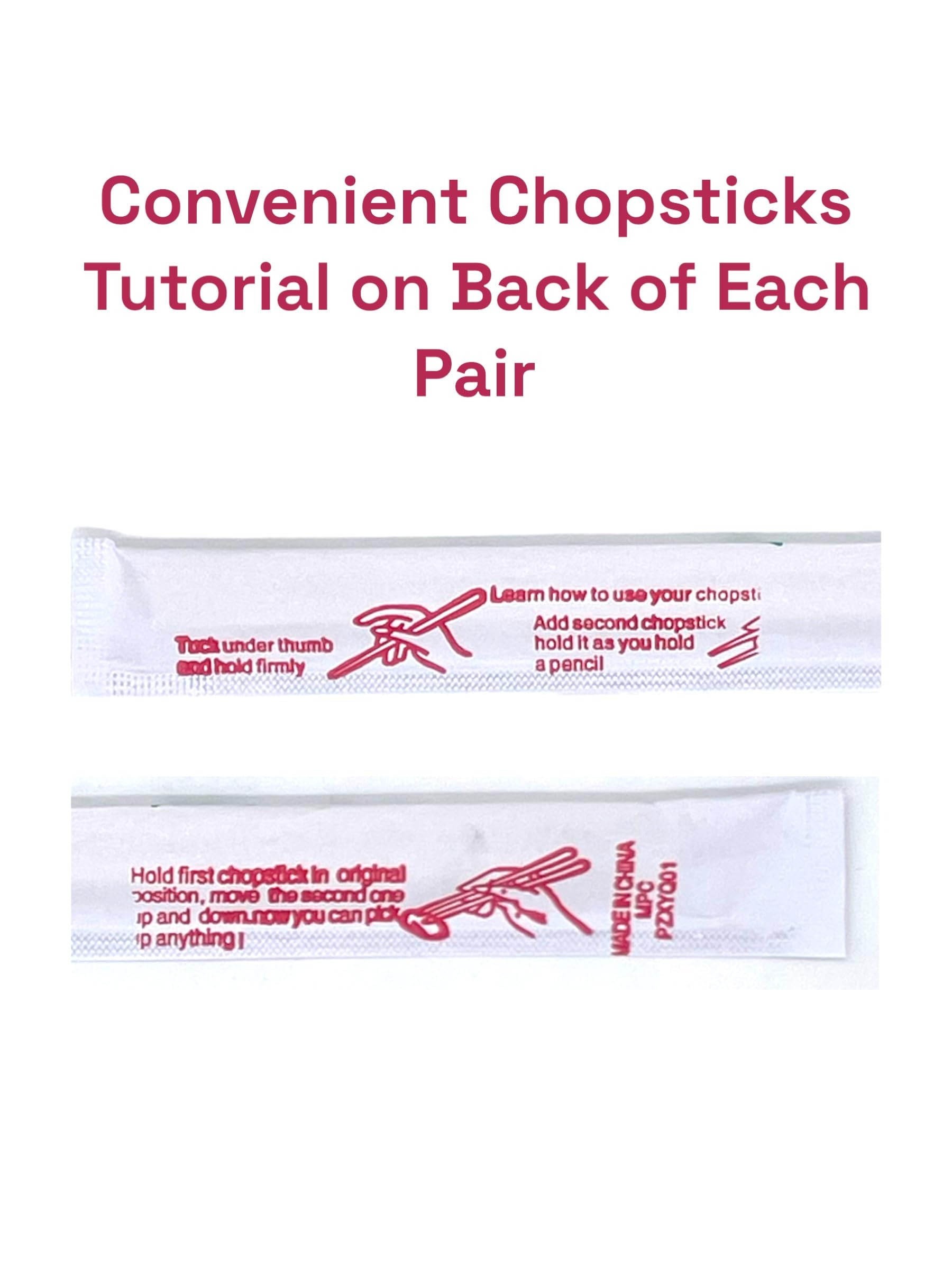 HUOZHI disposable chopsticks ideal for restaurants and catering events.