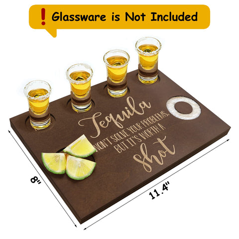 Huray Rayho tequila gift board sparks conversation at celebrations.