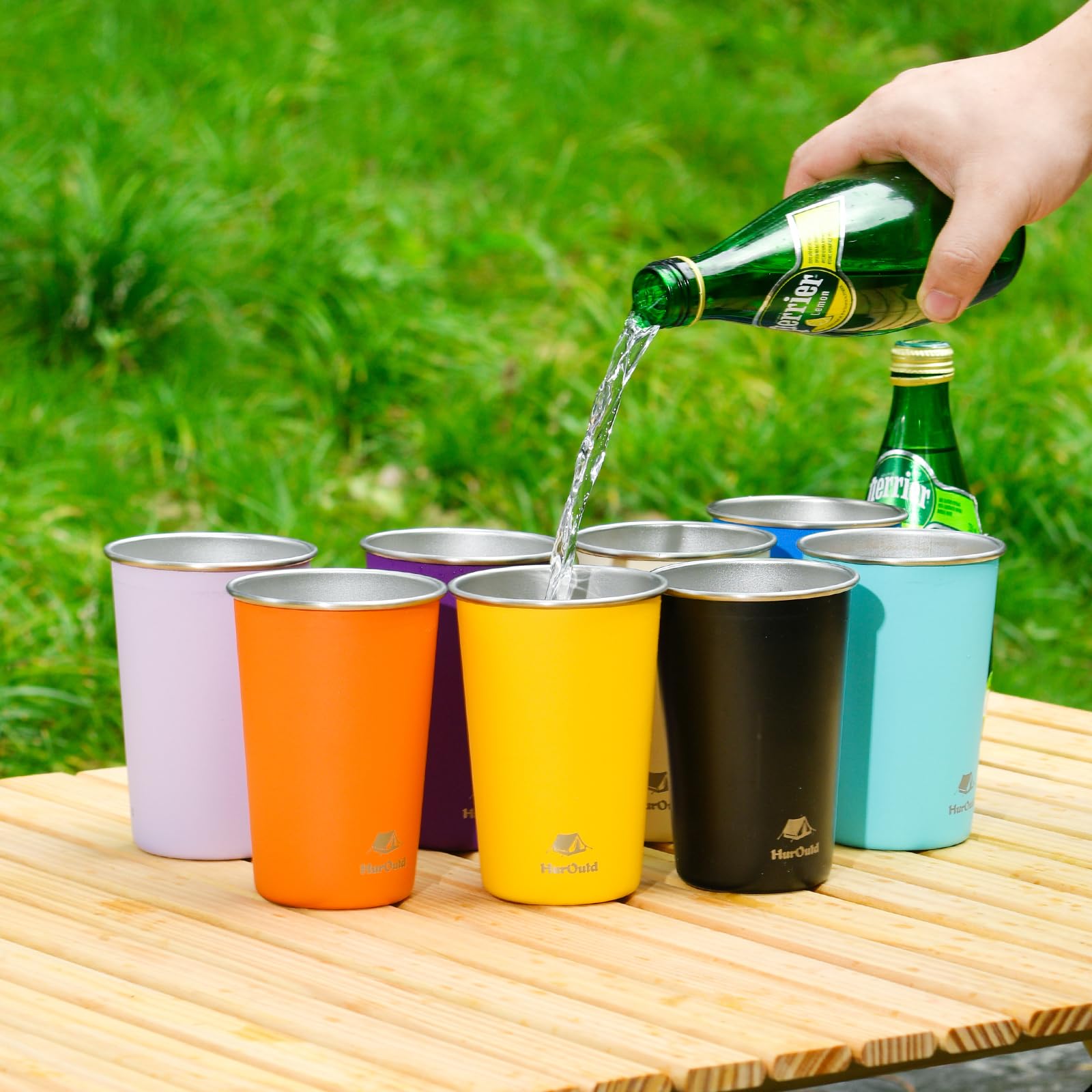 HurOutd hot and cold drink capable tumblers for any season.