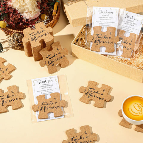 Hushee coaster stack on a desk illustrating compact, desk-friendly size
