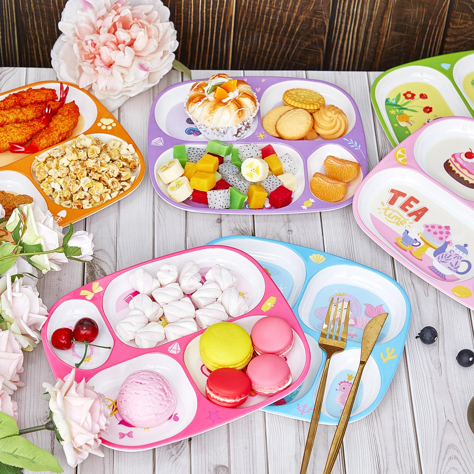 Hushee butterfly-themed plate brings bright, cheerful meals to the table