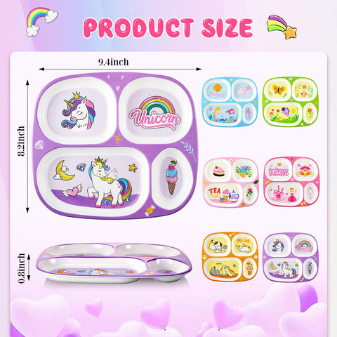 Hushee princess-themed plate adds playful charm to mealtime