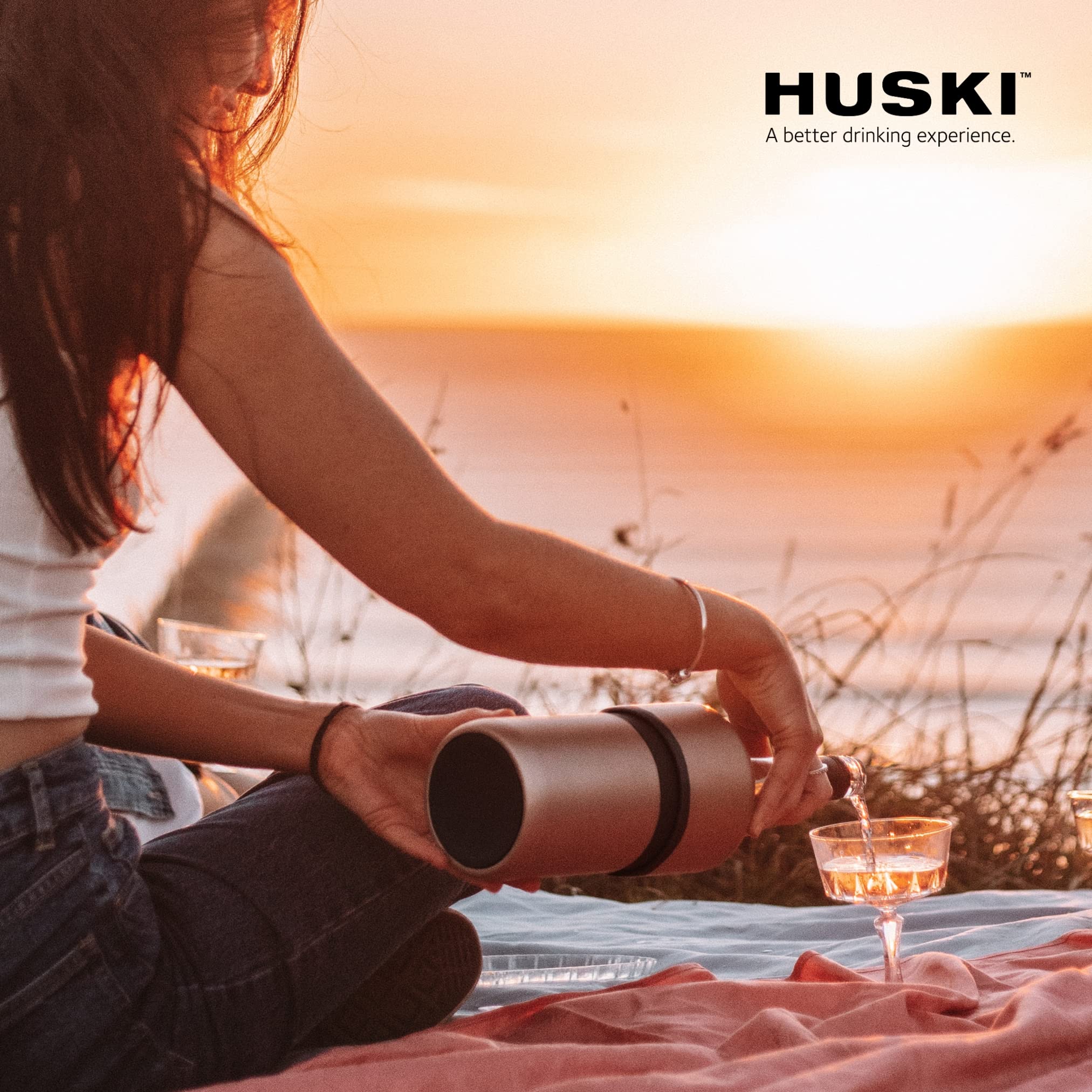 Huski fits traditional champagne bottles, expanding cooling options.