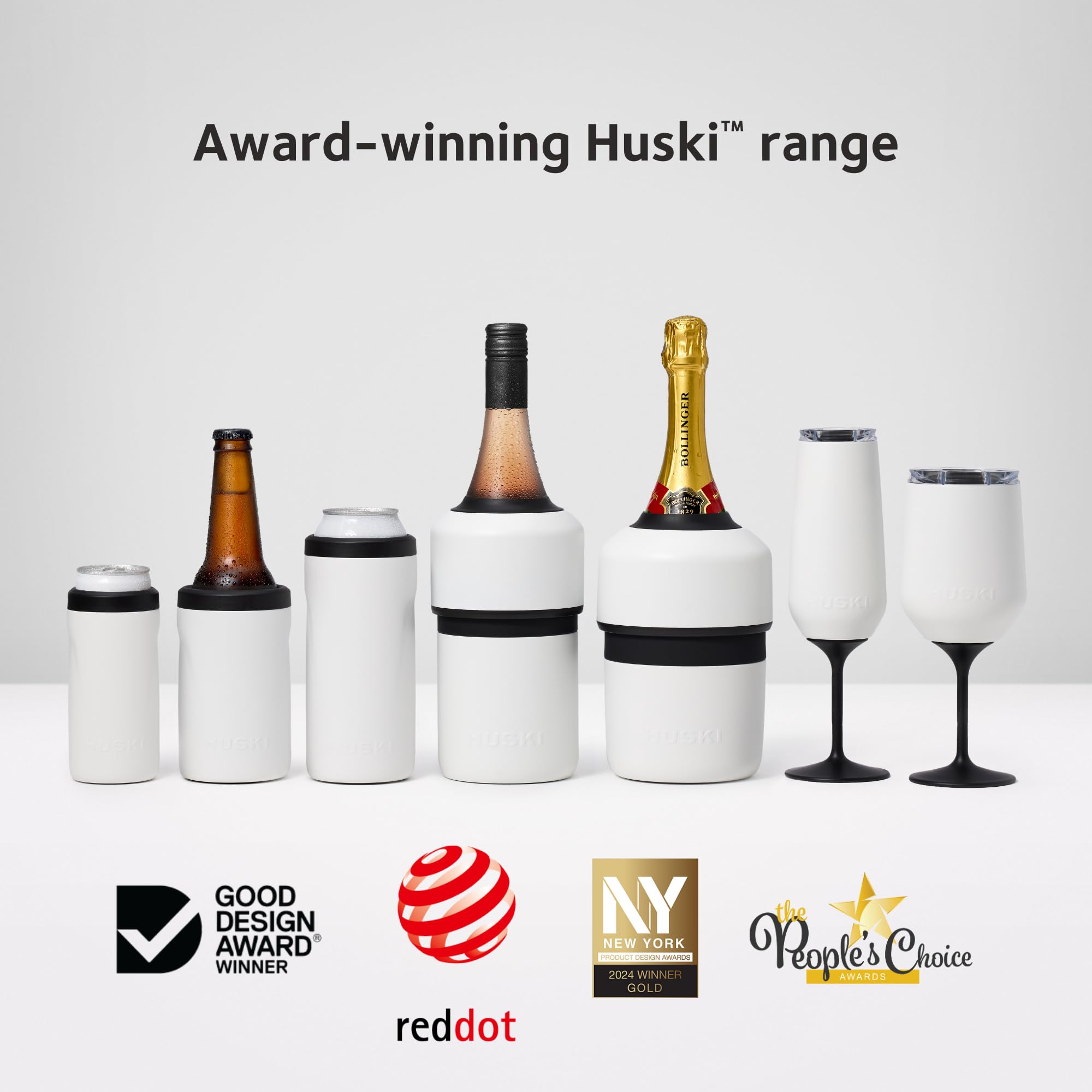 Huski Wine Tumbler 2.0 eco friendly packaging and recyclable box