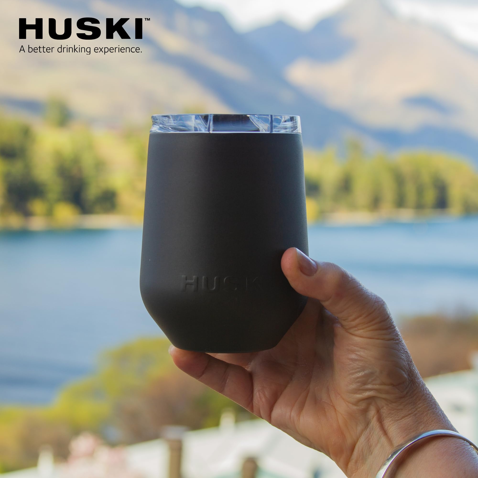 Huski Wine Tumbler 2.0 stemmed or stemless versatility.