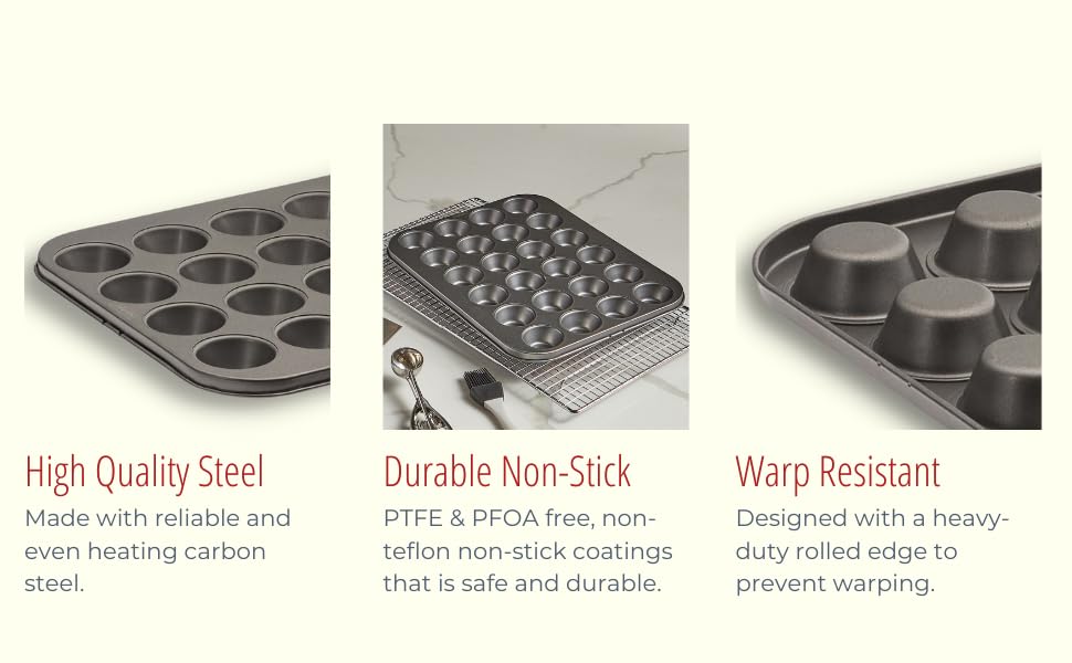 husMait cooling rack enables even cooling after baking