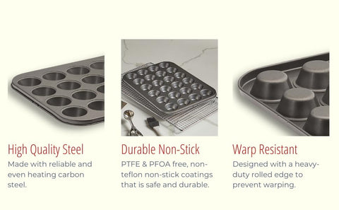 husMait cooling rack enables even cooling after baking