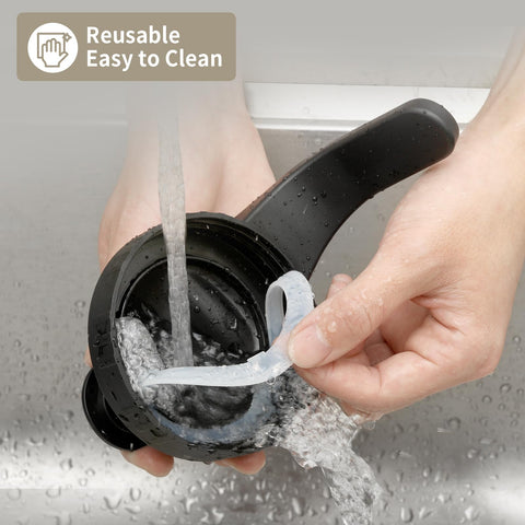 Huspossesser reusable lids reduce waste and replace disposables.