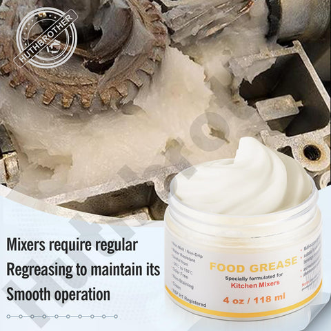 Huthbrother mixer gear attachments illustration for maintenance.