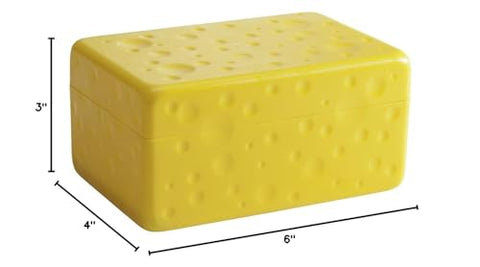 Hutzler Cheese Saver in fridge storage keeps cheeses fresh.