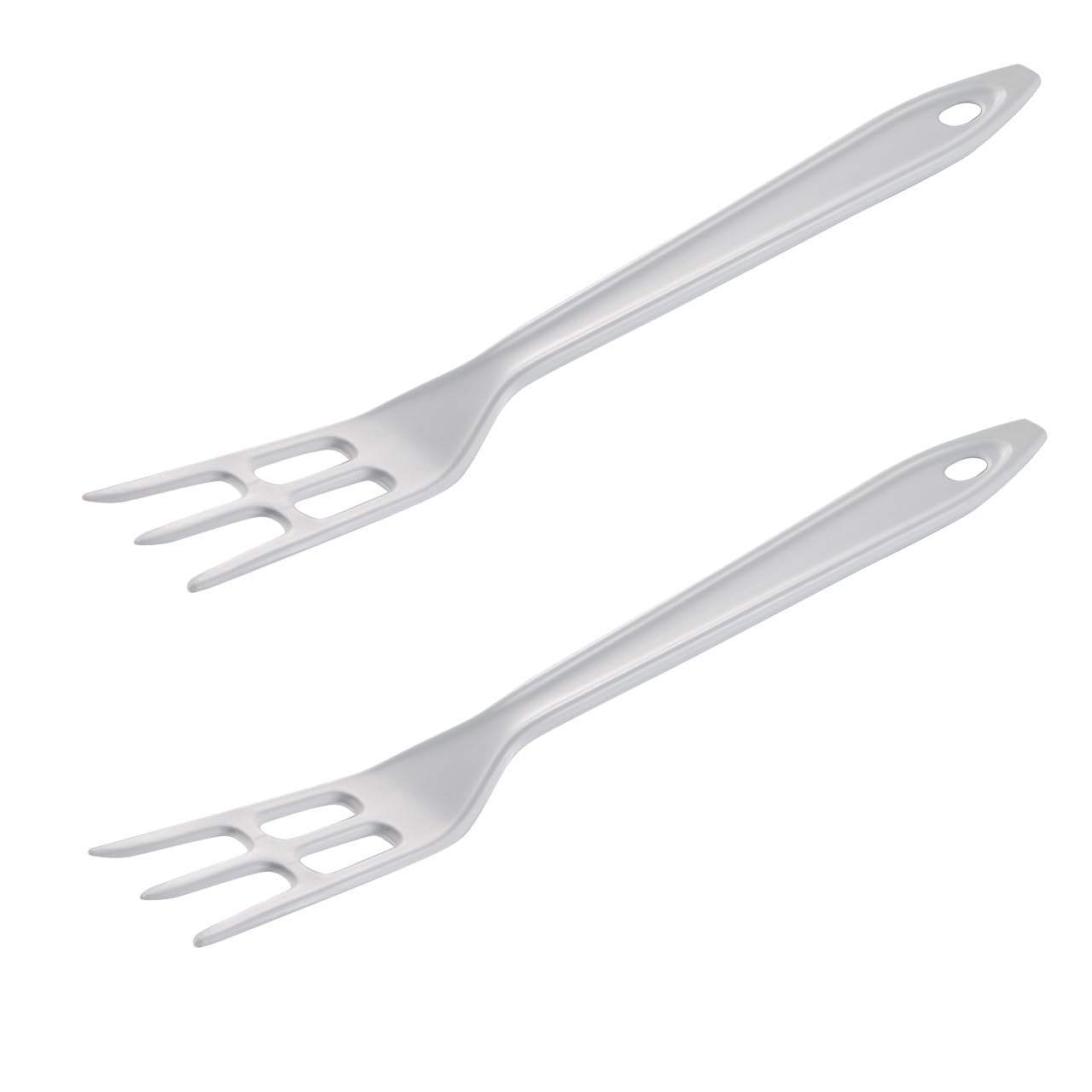 Hutzler waffle fork 11-inch front view for safe nonstick use.