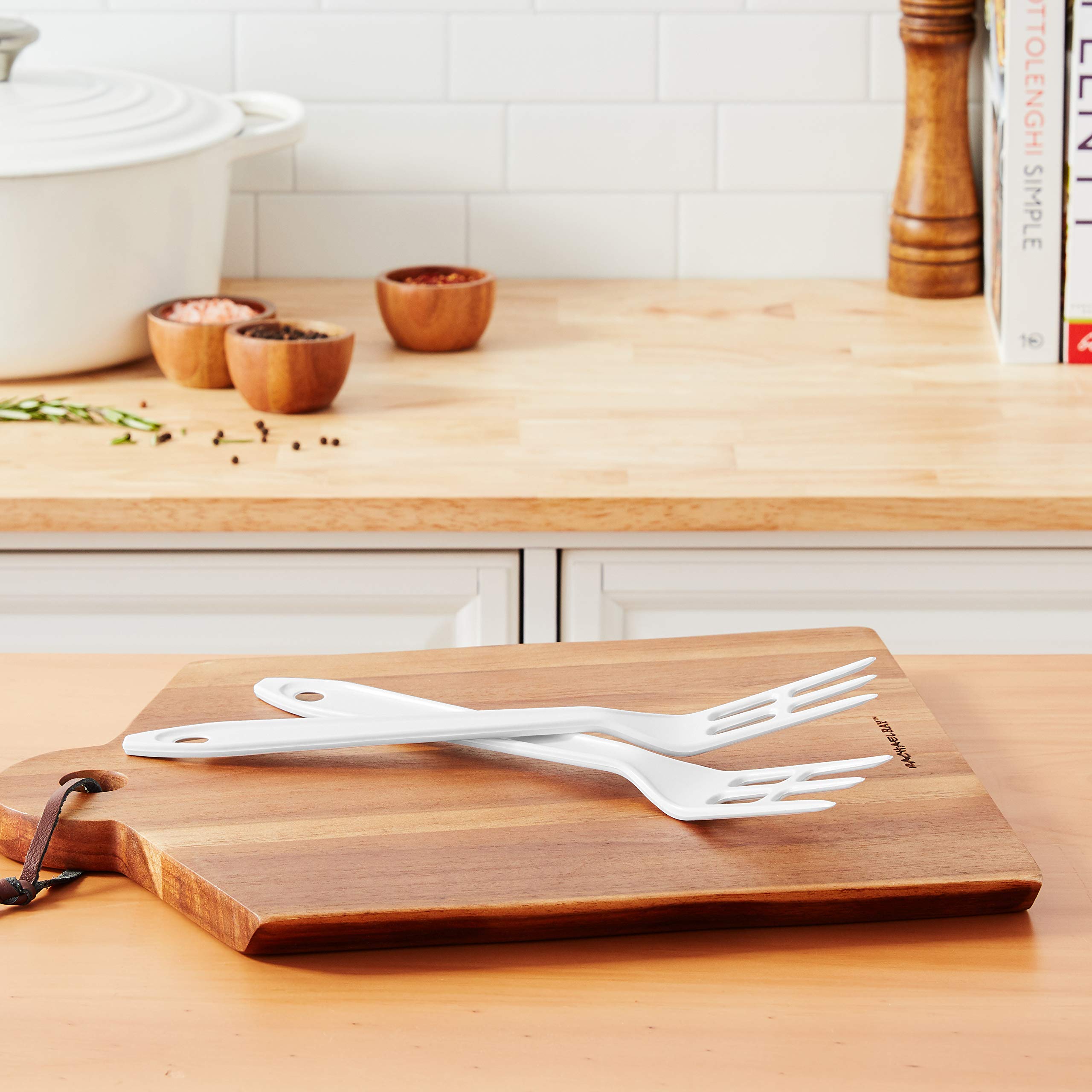 Hutzler waffle fork 11-inch used for waffles on a griddle.