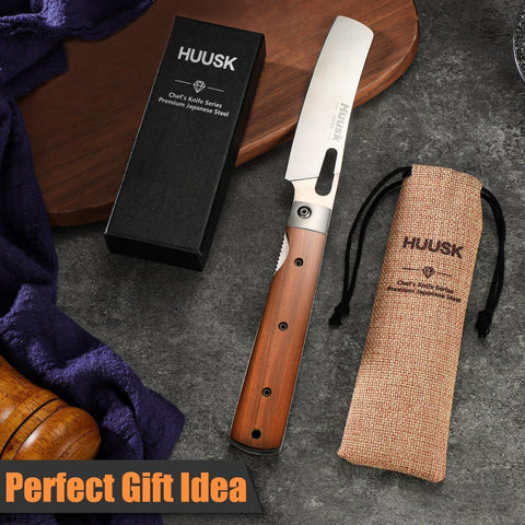 Skilled blacksmith craftsmanship behind Huusk Nakiri’s 138-step production process.