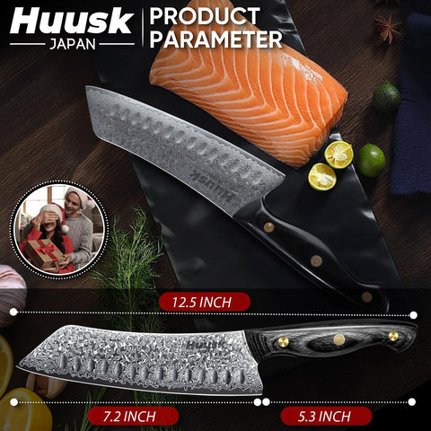 Huusk knife packaging presenting premium gift-ready presentation
