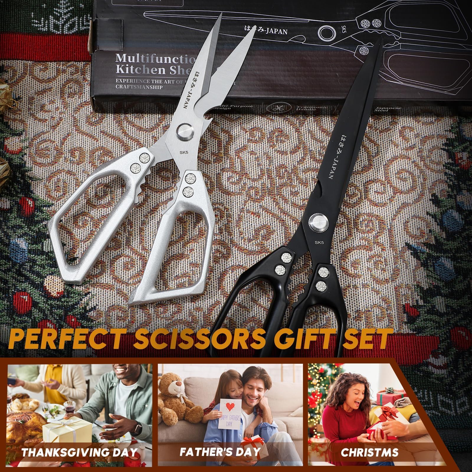 Gift-ready packaging makes thoughtful kitchen gifts.