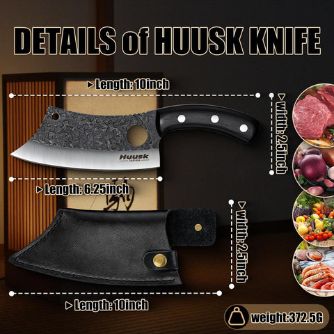 Huusk laser-index finger hole offers precise control during use.
