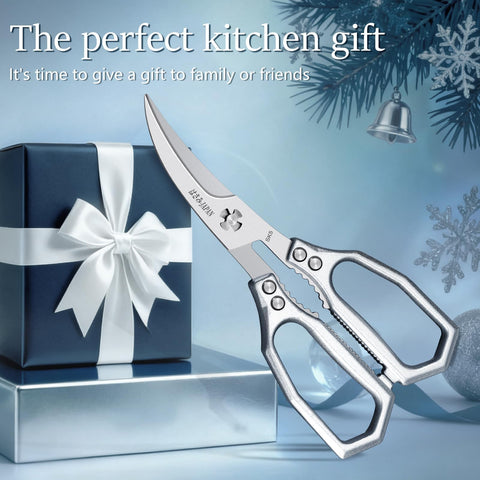 Huusk seafood scissors gift-ready-box presentation for culinary gifts