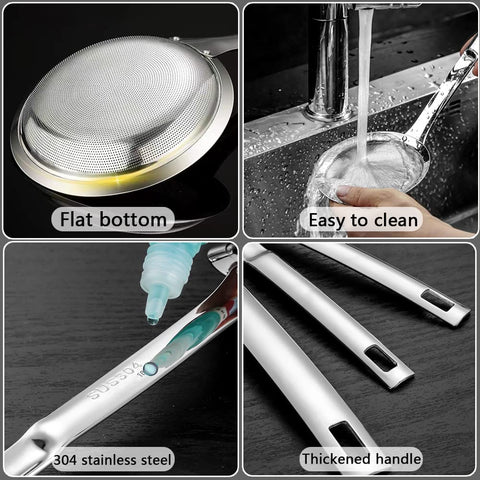 Hvanam hot pot filter spoon aids safe convenient cooking.