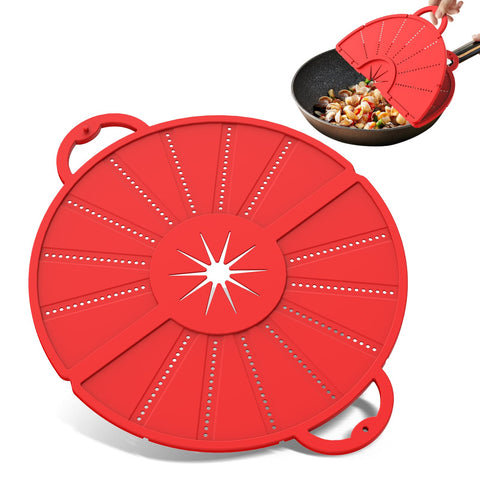 HWXQJJHONEY egg-stir fry protection helps contain liquids