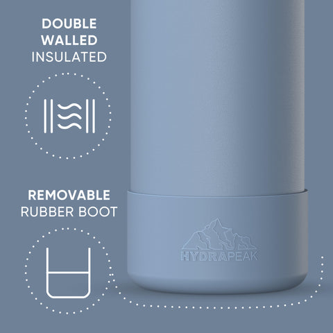 Hydrapeak 32oz double-wall insulation keeps drinks at temp