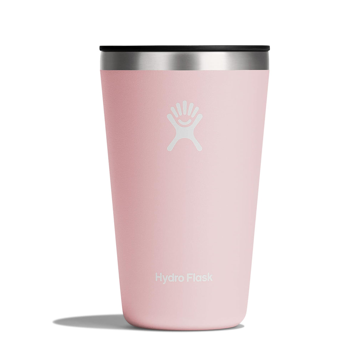 Hydro Flask 16oz All Around Tumbler with press-in lid in Trillium keeps drinks at ideal temperature