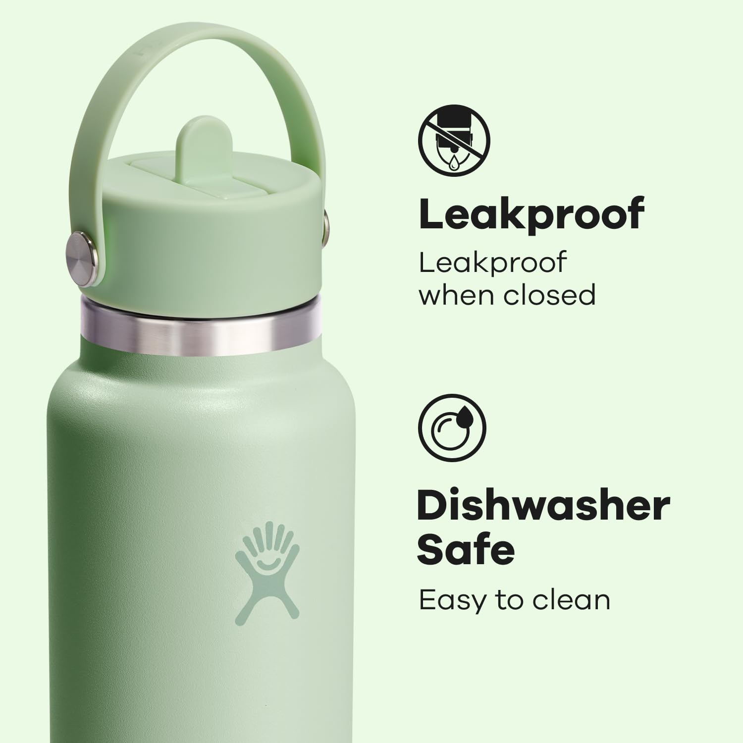 TempShield insulation keeps Hydro Flask drinks cold for 24 hours.