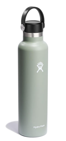 Hydro Flask Agave Green handle for easy on-the-go grip