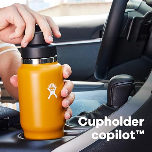 Hydro Flask Flex Straw Cap, leakproof for mess-free transport.