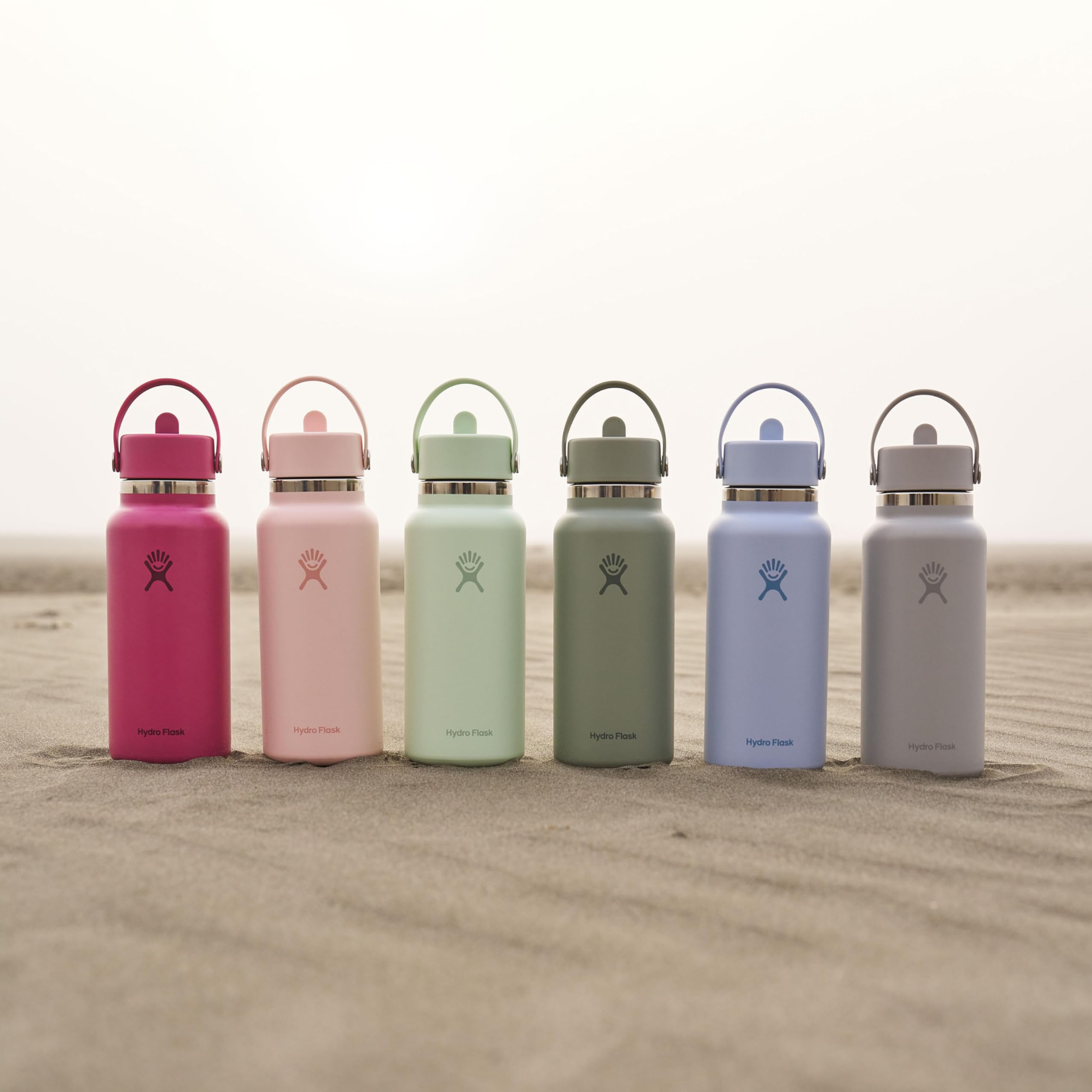 Hydro Flask 40oz dishwasher-safe bottle for simple cleaning.