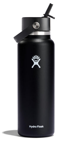 Hydro Flask 40oz wide-mouth bottle with insulated body for all-day cold drinks