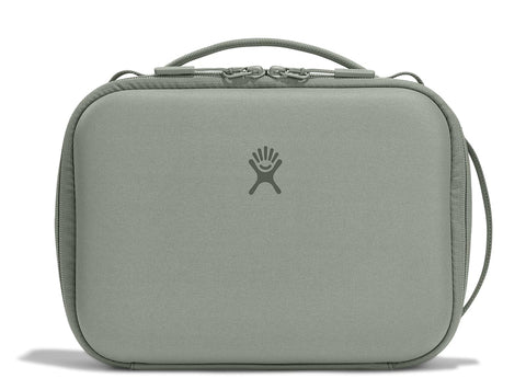 Hydro Flask 5 L Carry Out Lunch Box Agave front view shows durable, portable design.