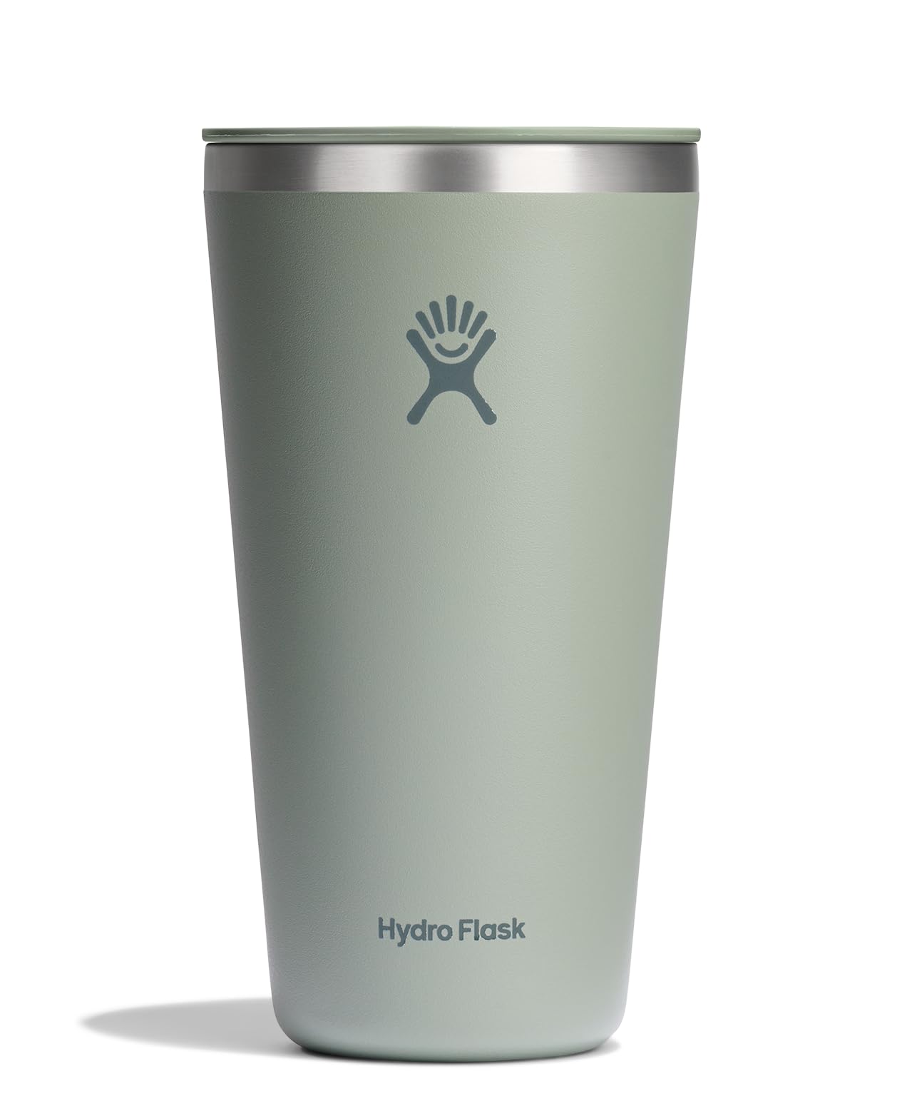 Hydro Flask All Around Tumbler Agave Green with closeable lid for spill-resistant on-the-go sipping