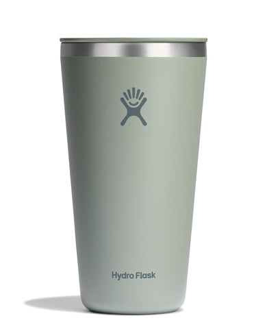 Hydro Flask All Around Tumbler Agave Green with closeable lid for spill-resistant on-the-go sipping
