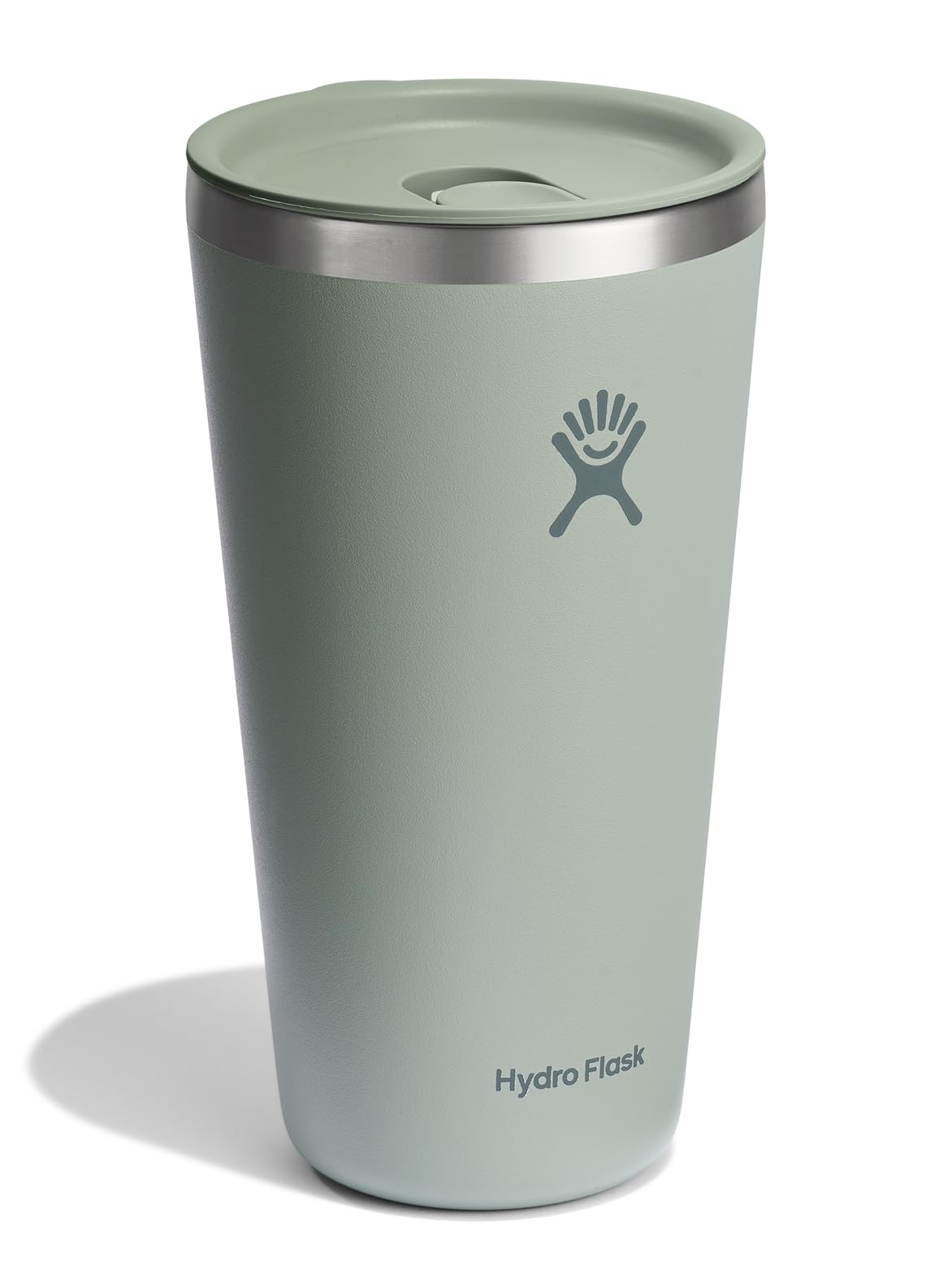 Hydro Flask All Around Tumbler Agave Green with TempShield insulation keeps drinks hot or cold for hours
