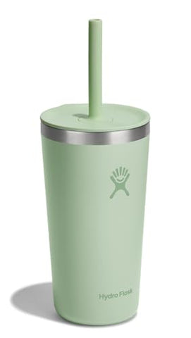 Hydro Flask All Around Tumbler TempShield insulation keeps drinks cold for hours.