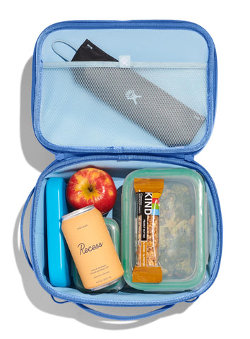 Hydro Flask Carry Out Lunch Box bluesign approved fabric reflects eco-friendly design.